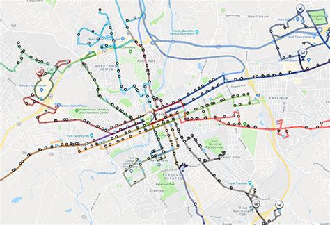 rabbit transit bus route.